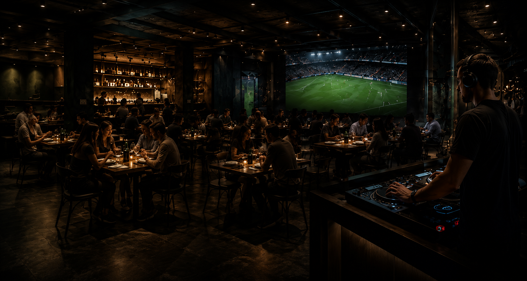 Clubhouse interior